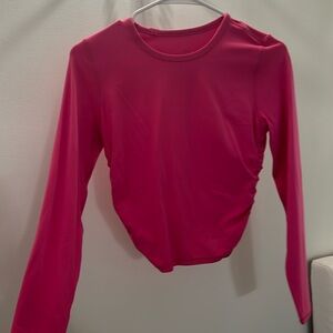 Lululemon Ribbed Shirt Sonic Pink